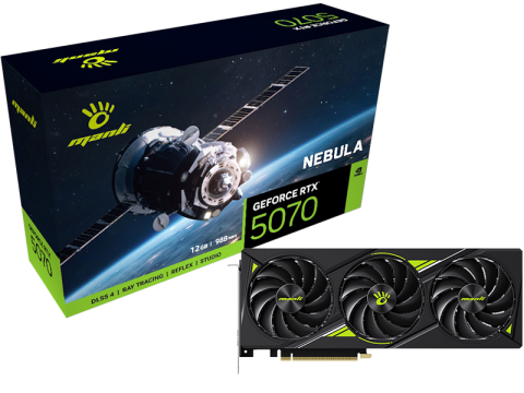 万丽 星云 GeForce RTX 5070 OC 12GB GDDR7